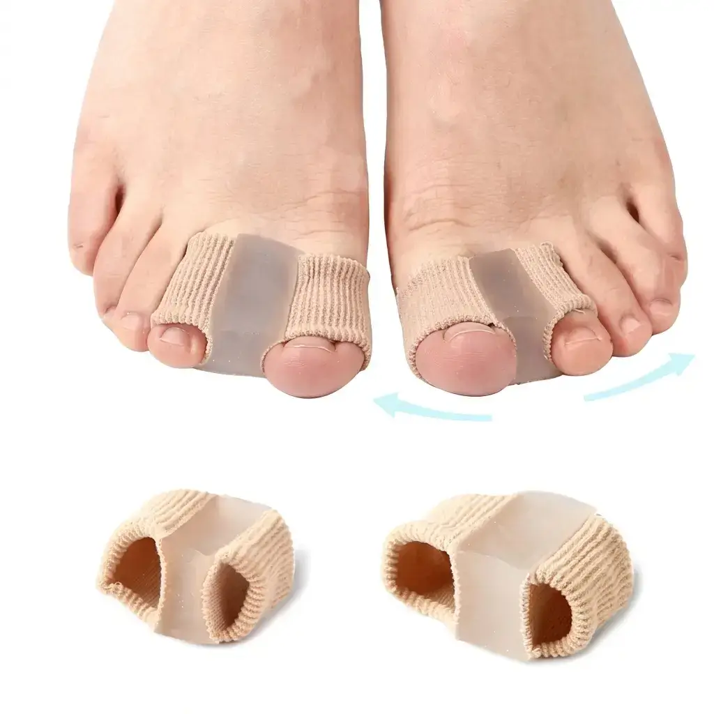 SoleSavor™ Bunion Relief Corrector — soft silicone toe separator sleeve