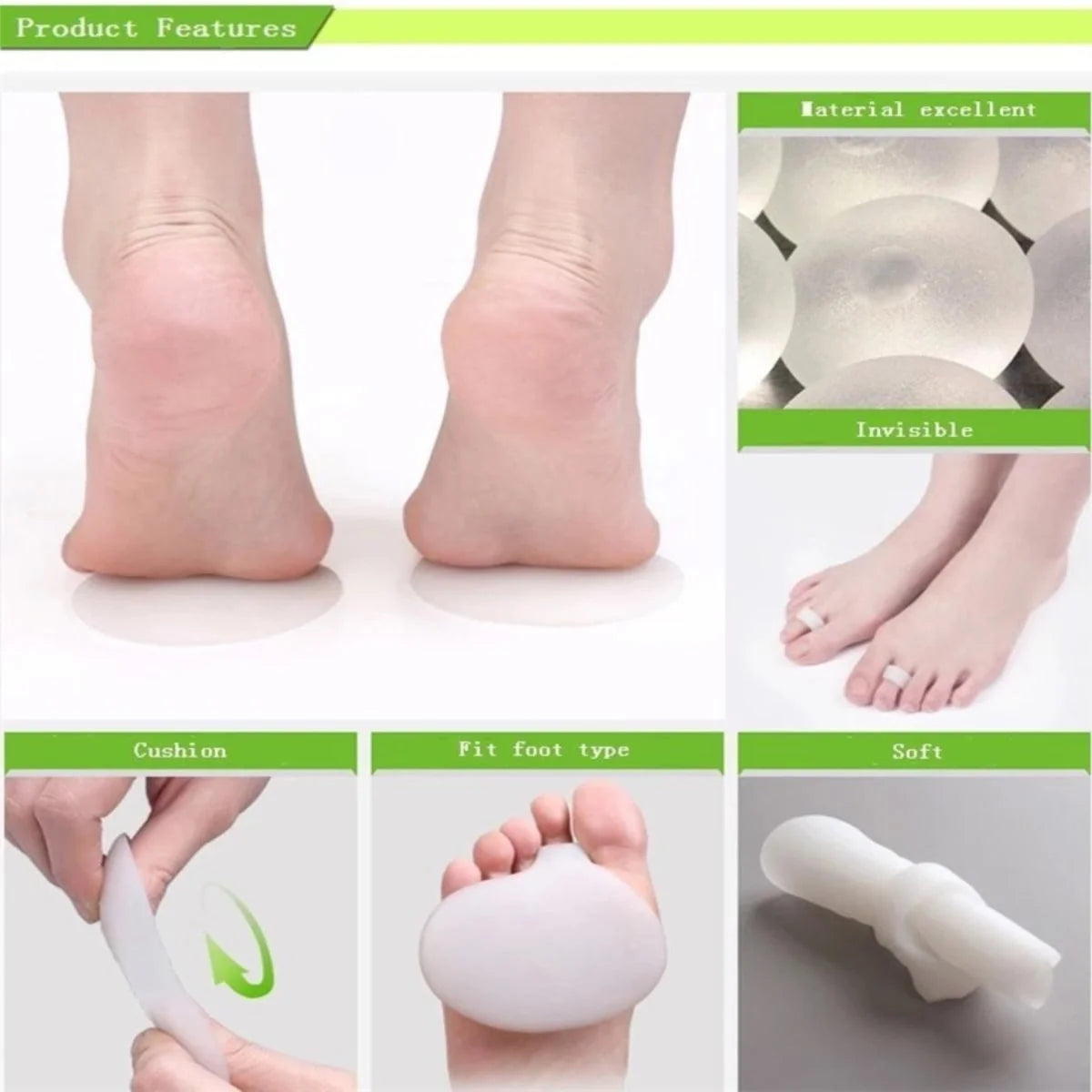 Silicone Forefoot Corn Pads