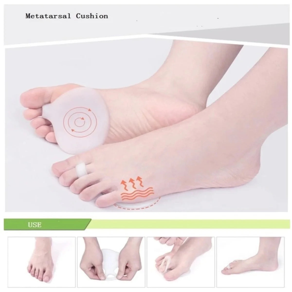 Silicone Forefoot Corn Pads