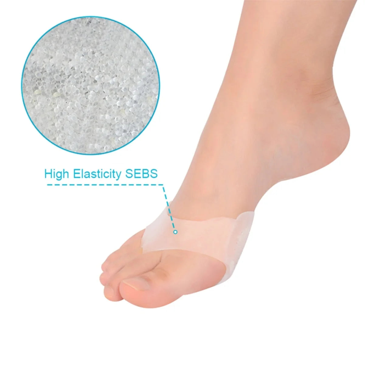 Silicone Honeycomb Forefoot Pads