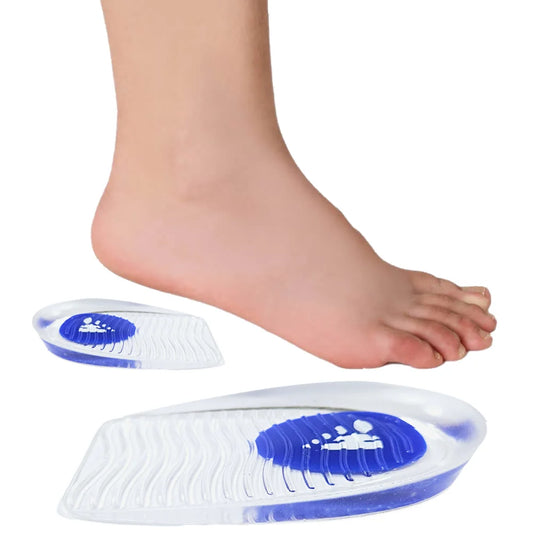 PU Gel Wavy Heel Pads