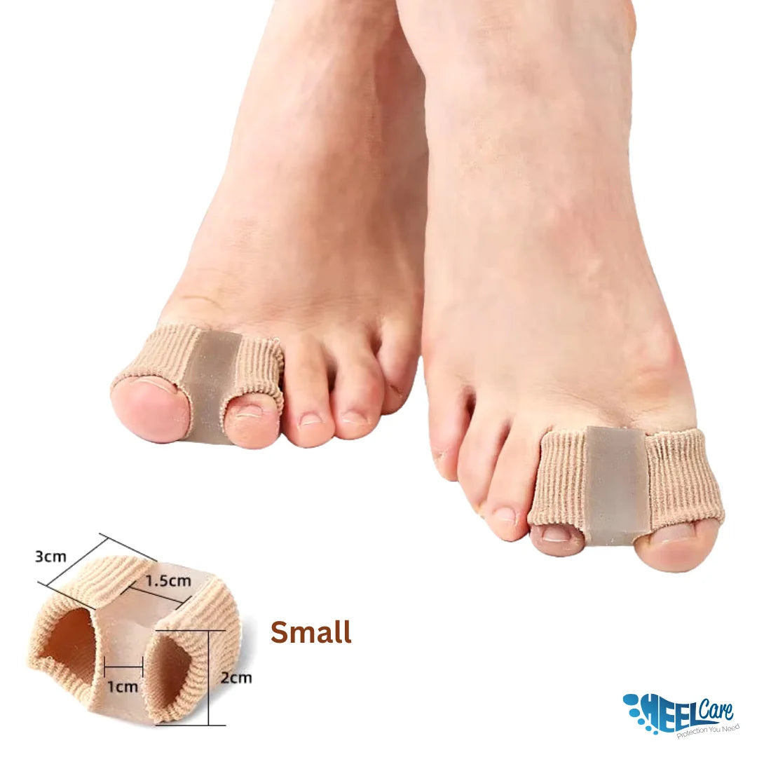 Silicone Dual Grip Big Toe Separator Sleeve